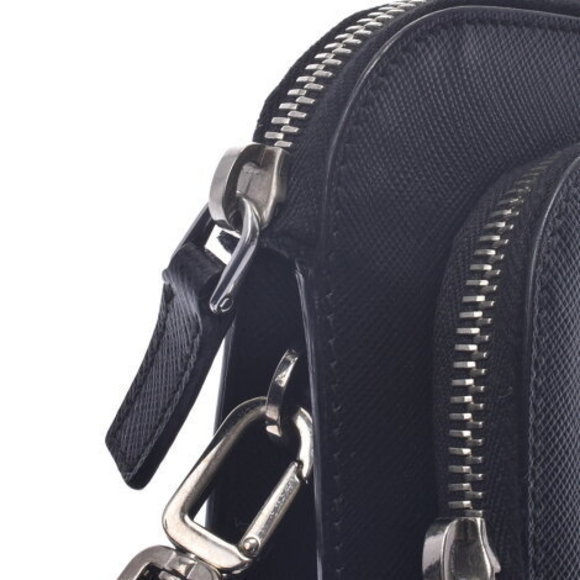 PRADA Black Saffiano Clutch Bag - Picture 7 of 12